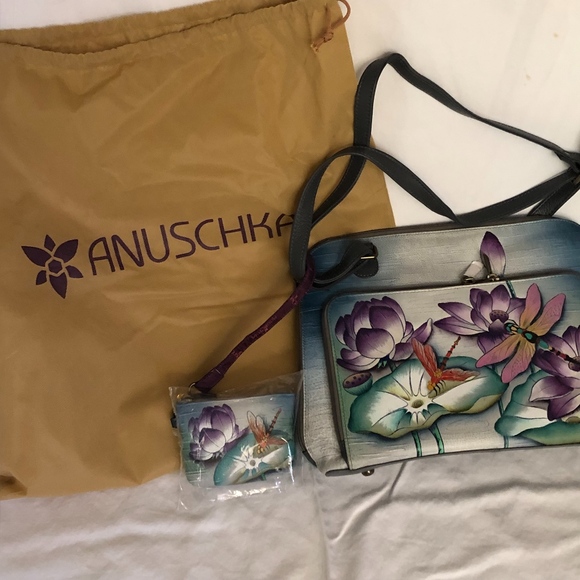 used anuschka handbags